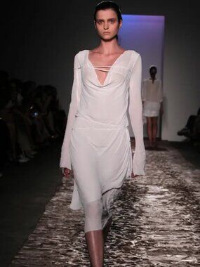 Kimberly Ovitz White Tamga Dress